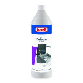 Buzil G478 Buz Defoam 1 Liter / 33.8 oz.