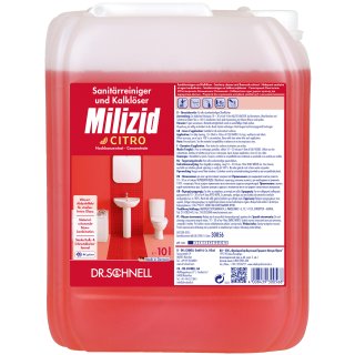 Dr. Schnell Milizid Citro 2.6 gal / 10 L