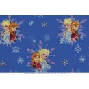 Cotton Jersey Fabric Disney Frozen Elsa and Anna...