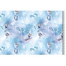 Baumwoll Jersey Stoff Frozen Olaf Digital Druck