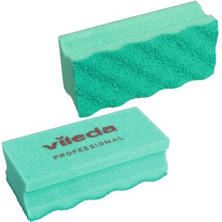 Vileda PurActive Cleaning Scourer green Pack of 10